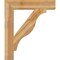 Ekena Millwork Funston Block Rough Sawn Bracket, Western Red Cedar, 6"W x 34"D x 40"H BKT06X34X40FST05RWR - alternate 4